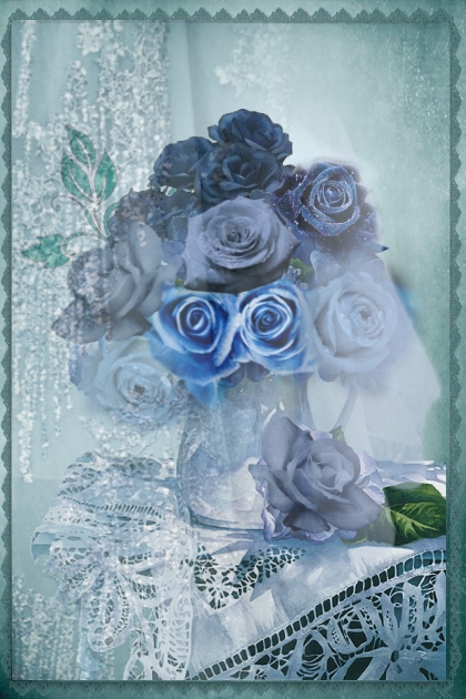 Blue roses- コーディネート