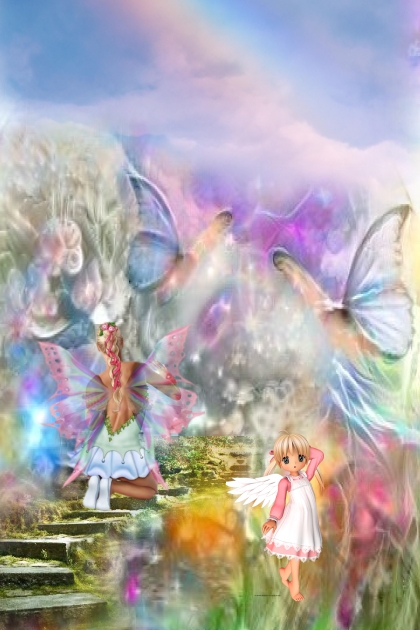 Fairies and butterflies