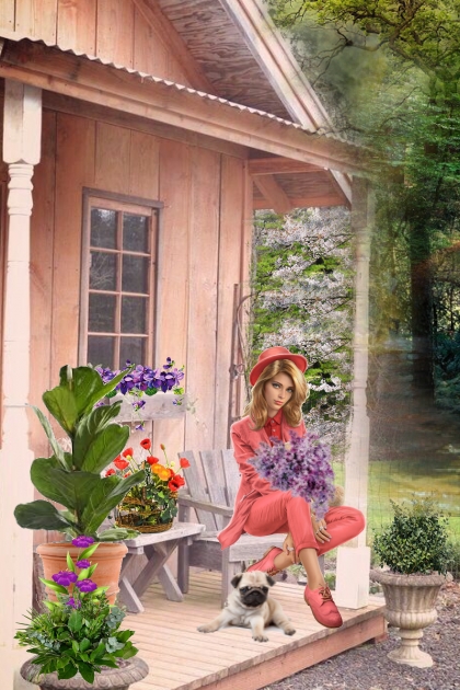 A hut in the country- Fashion set