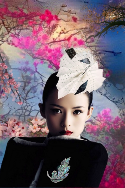 Blooming sakura- combinação de moda