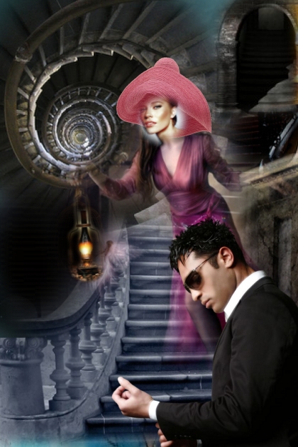 On staircases- Fashion set