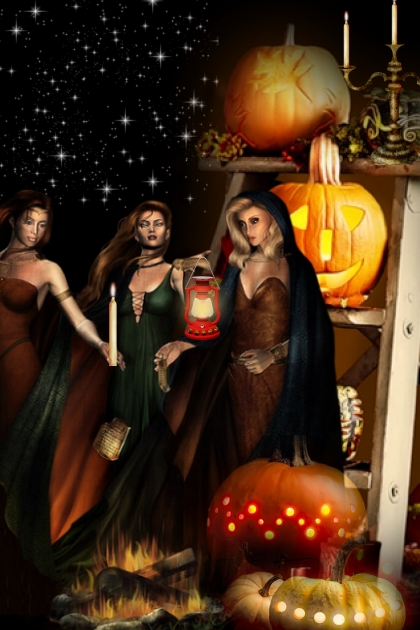 Halloween night- Modna kombinacija