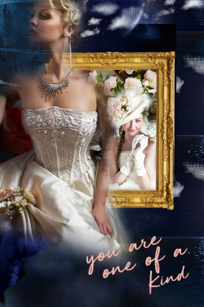 A wedding dress- Модное сочетание