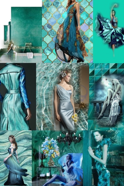 Turquoise- Fashion set