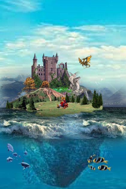 Dragon island- Modna kombinacija