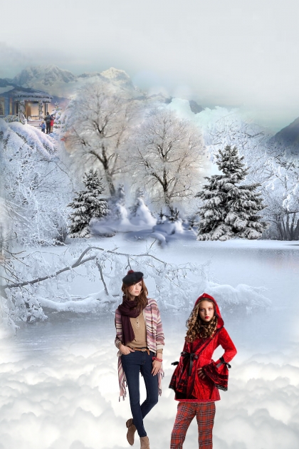 Winter colours- Модное сочетание