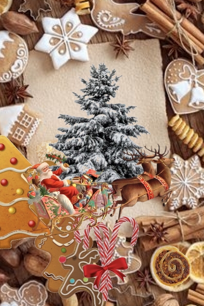 Christmas biscuits- Модное сочетание