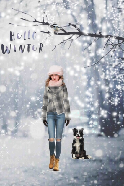 Hello, winter!- Fashion set