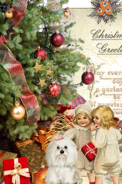 Christmas greetings- Fashion set