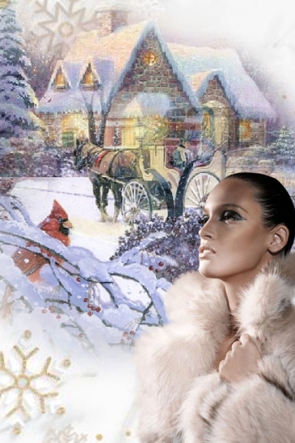 Snow fairy tale- Modna kombinacija