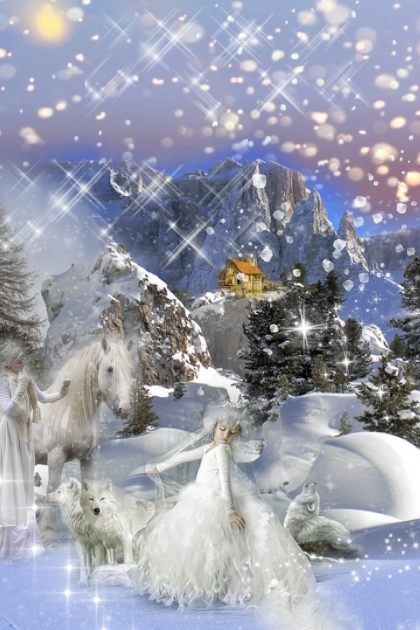Snow fairies- Kreacja