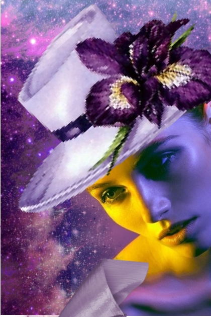 Iris hat- Combinaciónde moda