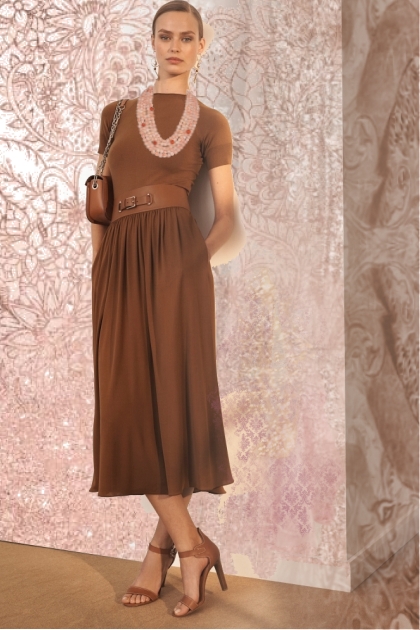 Terracotta outfit- Combinazione di moda