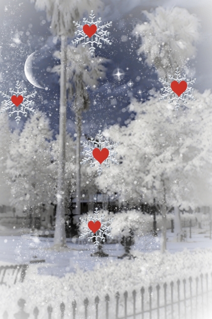 Snowfall on St. Valentine's- Kreacja