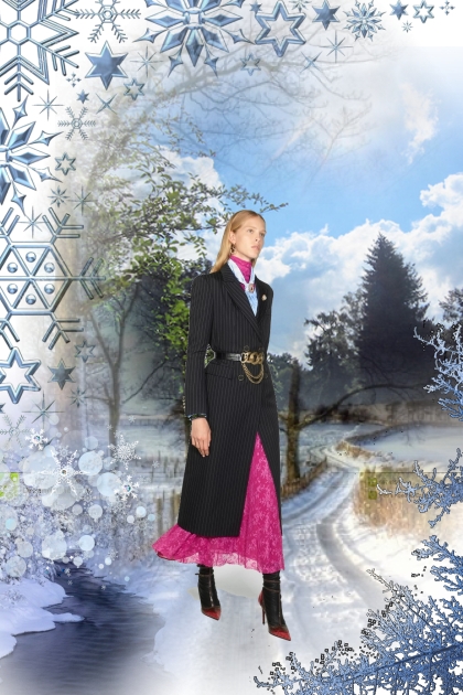 Between winter and spring- Combinaciónde moda