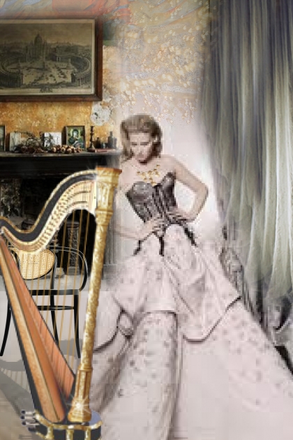 A harpist- Combinazione di moda