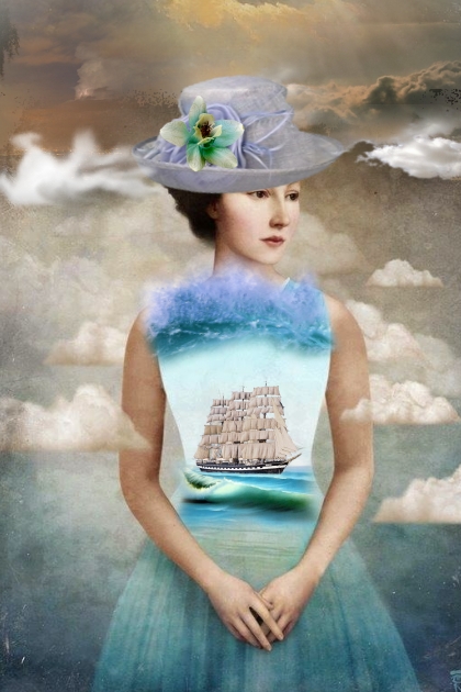 Lady of the sea- Combinaciónde moda