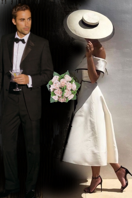 Bride and groom- Combinaciónde moda