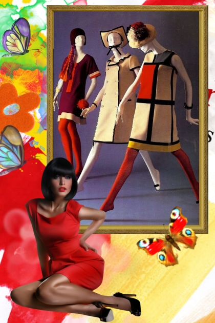 Red and yellow- Fashion set