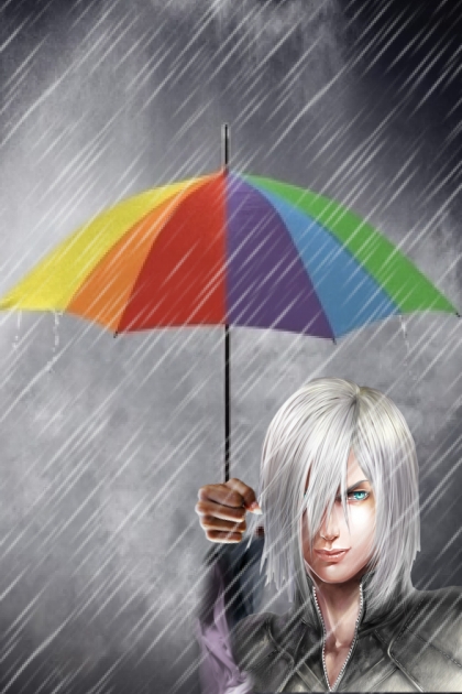 Caught in the rain- 搭配