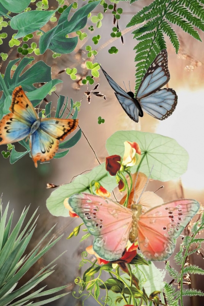 Butterflies- Modna kombinacija