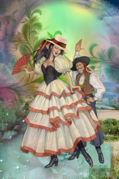 Flamenco- Modna kombinacija