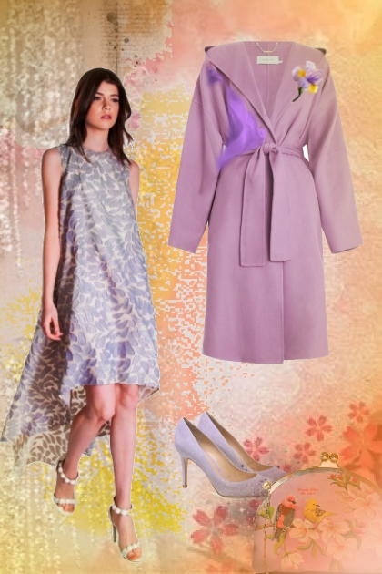 In lilac colour- Fashion set