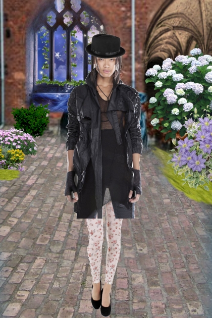 Expressive black- Fashion set