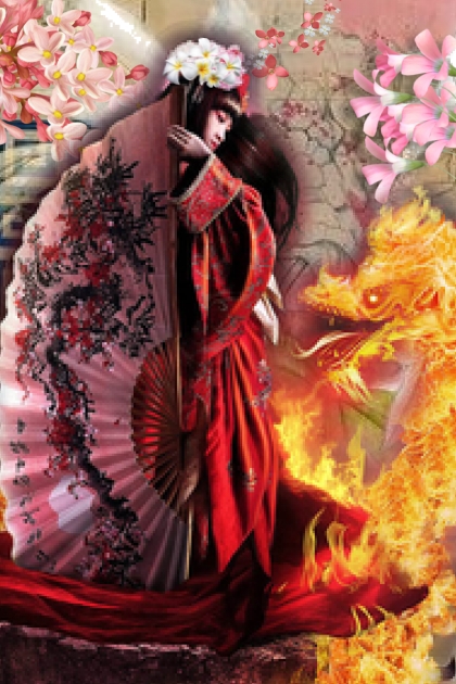 Fire dragon- Модное сочетание