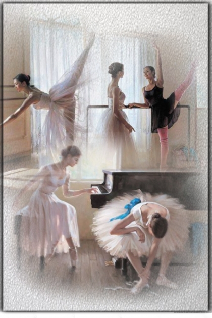In the ballet class