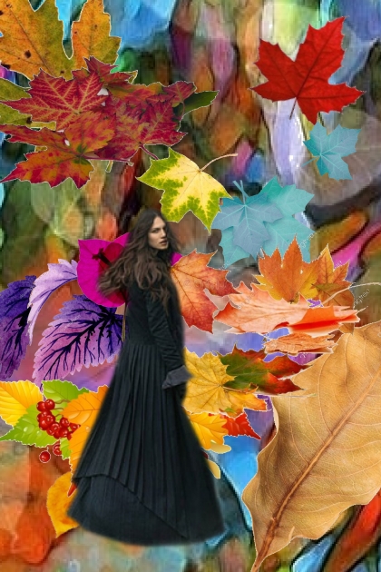 Autumn leaves- Combinazione di moda