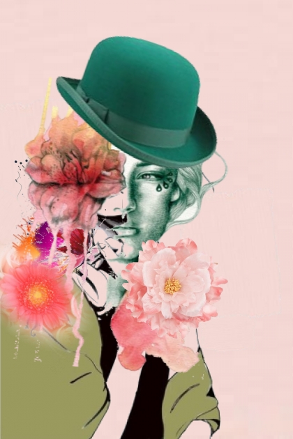 A flower portrait- Modna kombinacija