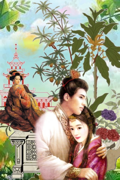 Oriental life- Combinazione di moda