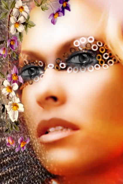 Maked-up eyes- Combinazione di moda