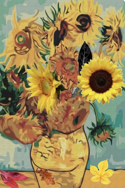 Sunflowers 4- Fashion set