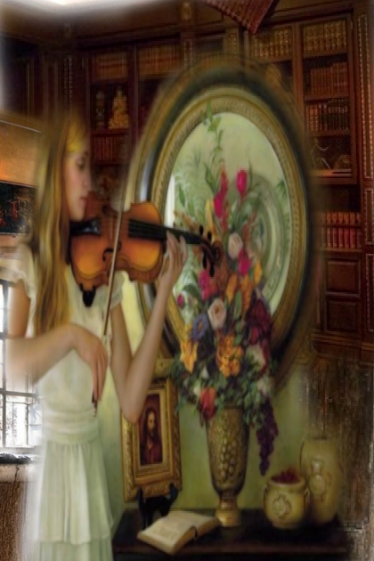 Playing the violin- Fashion set