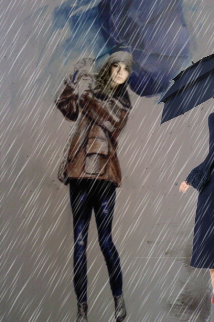 In the rain 3
