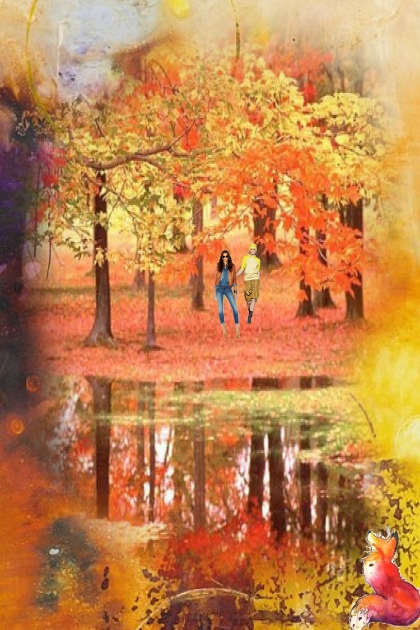 In the autumn wood- Модное сочетание
