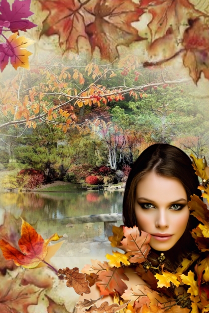 Bright autumn leaves- Модное сочетание