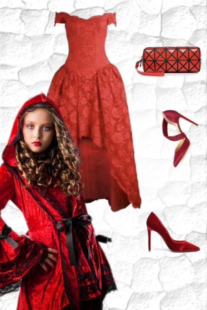 Hilarious red 2- Fashion set