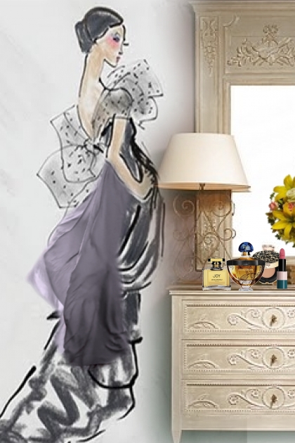 A lady in grey 3- Combinazione di moda