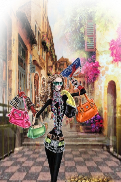 Shopping tour- Modekombination