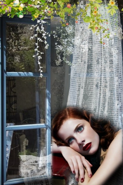 At the open window 2- Модное сочетание