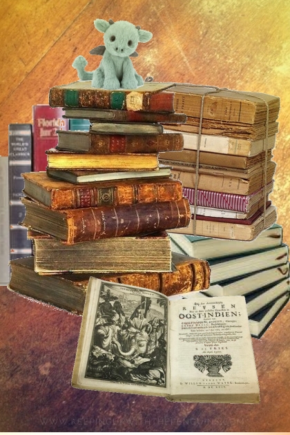 Old books- Combinazione di moda