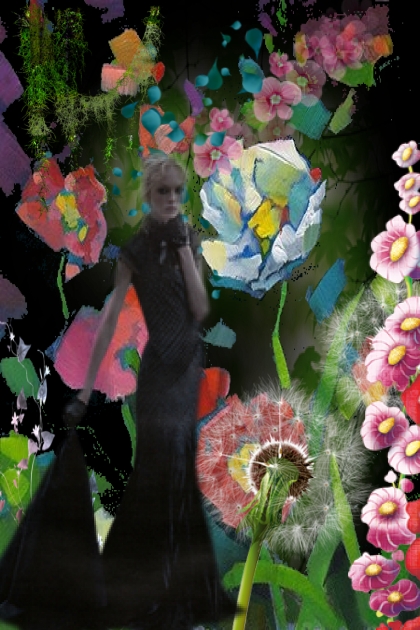 Flower composition 2- Модное сочетание