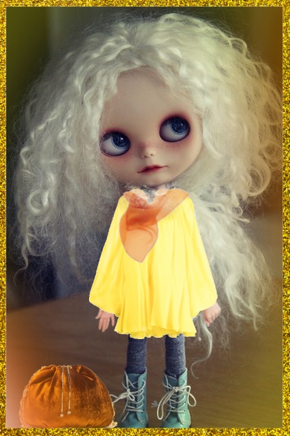 Sunny yellow dress- Combinazione di moda