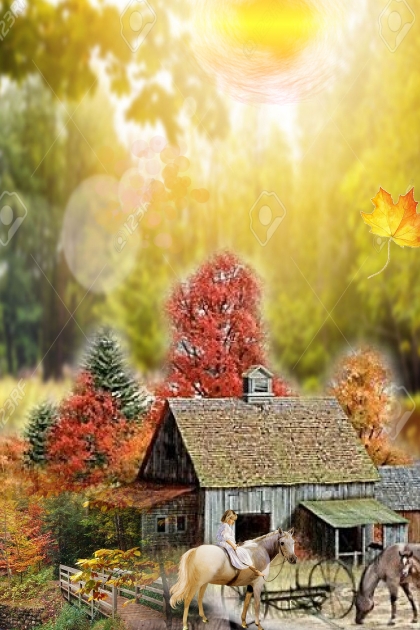 Autumn in the country 2- Модное сочетание