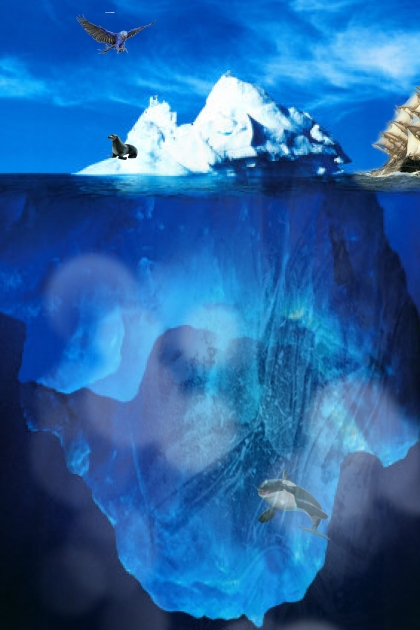 On and around the iceberg- Kreacja