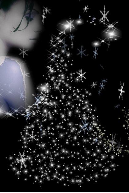 Starry Christmas tree- Modna kombinacija