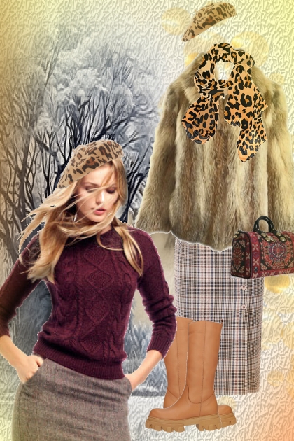 Winter outfit- Combinaciónde moda